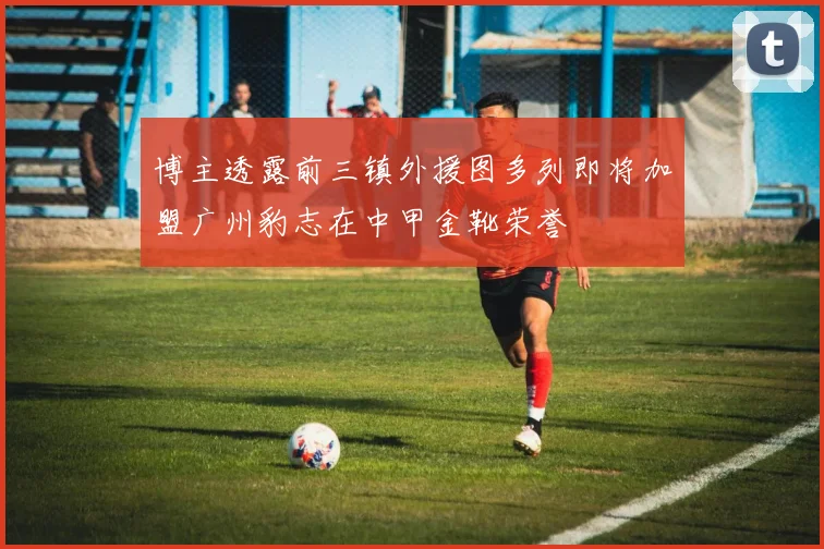 博主透露前三镇外援图多列即将加盟广州豹志在中甲金靴荣誉